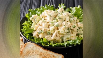 لو معندكيش وقت| طريقة عمل سلطة الدجاج بالزبادي