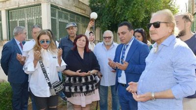 نجوم الفن يخلدون اسم هشام سليم في إيطاليا (صور)