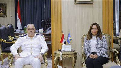 محافظ دمياط تستقبل مدير الأمن لمناقشه عدد من الملفات الهامة