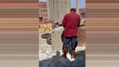 إزالة أبنية مخالفة في انشاص الرمل خلال أعمال الموجة 20 ببلبيس