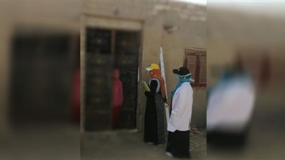 تجريع أهالى قريتى الأنصار والمستقبل ضد البلهارسيا في بني سويف