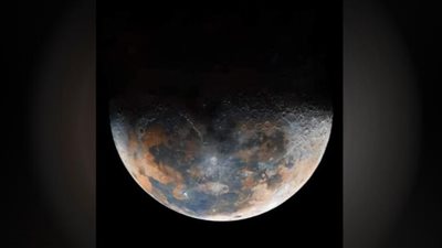 انظروا للسماء.. تفاصيل القمر ظاهرة في التربيع الأخير