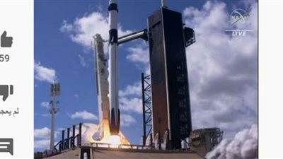 كبسولة سبيس إكس تنطلق إلى محطة الفضاء وعلى متنها بعثة ناسا (شاهد)