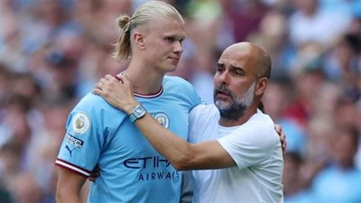 جوارديولا يتحدث عن انتقال هالاند لـ