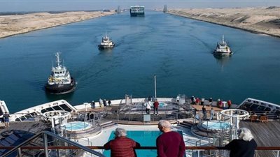 قناة السويس تُحقق أعلى إيراد شهري بتاريخها