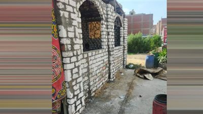 إزالة سور بالدبش الأبيض في بلبيس خلال أعمال الموجة 20