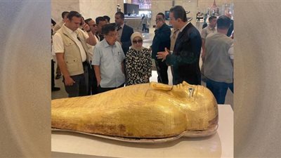 المتحف القومي للحضارة يستقبل نائب رئيس إندونيسيا الأسبق