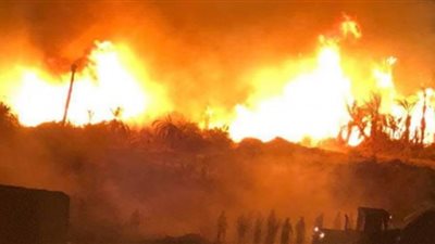شاب طائش يتسبب في حريق 60 فدانًا بأمريكا