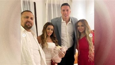 في جو عائلي.. إيمان أيوب تحتفل بخطوبة ابنتها على لاعب الزمالك