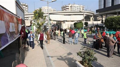 أعضاء الجمعية العمومية لنادى السكة الحديد يواصلون التوافد على لجان التصويت