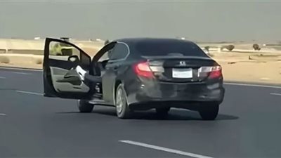 الداخلية: تنفيذ حكم حبس سائق طريق السويس المتهور وإلغاء رخصته