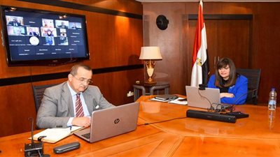 وزيرة الهجرة تلتقي أبناء الجالية المصرية بجنوب إفريقيا وكينيا وليسوتو