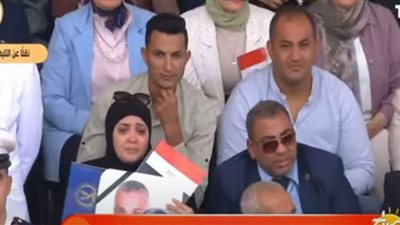 بكاء أسر الشهداء خلال كلمة السيسي بحفل تخرج طلاب الشرطة (شاهد)