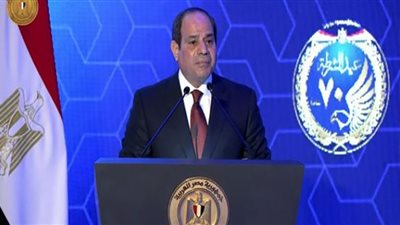 رسائل الرئيس السيسي في احتفالية خريجي كلية الشرطة