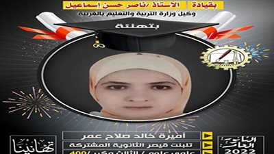 وكيل تعليم الغربية يُهنئ أوائل الجمهورية من أبناء المحافظة