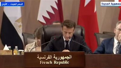 ماكرون يشكر الرئيس السيسي: جمع العالم في مؤتمر المناخ (فيديو)