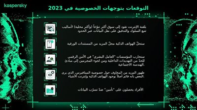 بلقنة الإنترنت وميتافيرس.. كاسبرسكي تعرض توقعاتها للخصوصية في 2023