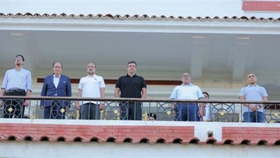 فيتوريا يحضر مباراة فاركو والإسماعيلي