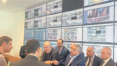 اللجنة العليا للتفتيش الأمنى والبيئى تتفقد مطار القاهرة الدولى