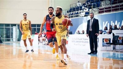 سلة الأهلي تقصي أهلي حلب من البطولة العربية للأندية