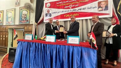 وكيل تعليم الدقهلية يستقبل الرائد العام لاتحاد طلاب مدارس الجمهورية