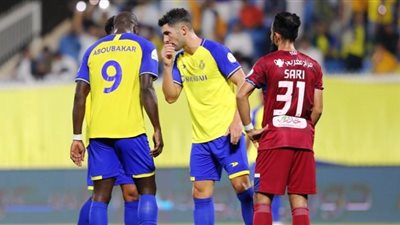 النصر يتقدم بثلاثية على العدالة في الدوري السعودي خلال 6 دقائق