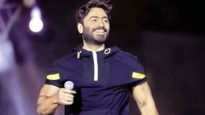 تامر حسني يوجة رسالة لجمهوره فى الأردن(فيديو)