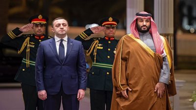 مباحثات بين ولى العهد السعودى ورئيس وزراء جورجيا