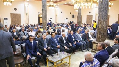 نقيب المحامين يؤدي واجب العزاء في الراحل  محب المكاوي| صور