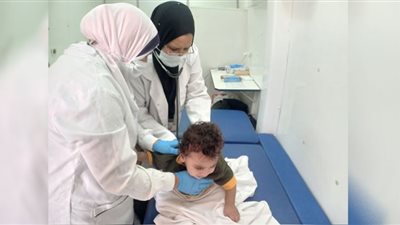 الكشف على 1529 مريض فى قافلة طبية علاجية بقرية المحمدية بالدقهلية