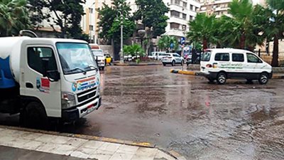 الشتاء يُكشر عن أنيابه في أول نوات بمحافظة الإسكندرية