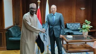 وزير الري يبحث سُبل تعزيز التعاون مع نظيره النيجيري