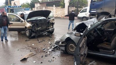 وزير لبناني يتعرّض لحادث سير