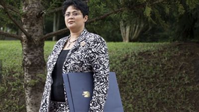 نميرة نجم في ندوةً التغير المناخي والهجرة والصحة في مراكش
