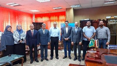 محافظ الشرقية يلتقي وفدا ًمن مركز المعلومات ودعم إتخاذ القرار بمجلس الوزراء