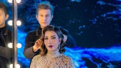 أصالة نصري عروس بفستان ساحر ومكياج جريء| صور