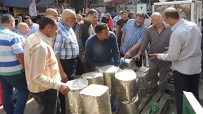 ضبط 1596 قضية تموينية خلال 24 ساعة