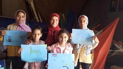 مراكز شباب شبين القناطر تطلق مبادرة «علم ابنك الرسم »