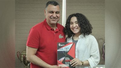 الاهلي يعلن تجديد عقد رضوى محمد لاعبة السلة