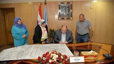 محافظ أسيوط يعتمد خرائط المخطط التفصيلي لمدينة منفلوط