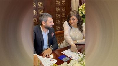 شذى تحتفل بعقد قرانها على وليد دعبس .. صور