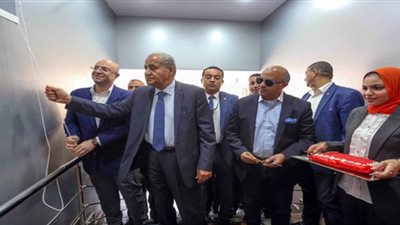 وزير التموين يفتتح مكتب السجل التجاري النموذجي في بني سويف (صور)