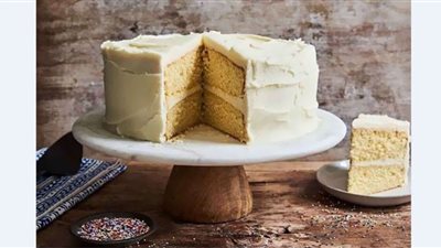 طريقة عمل كيكة الفانيليا الهشة سريعة التحضير