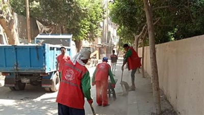 حي حلوان يشن حملة لرفع كفاءة الانارة بجميع شوارع وميادين