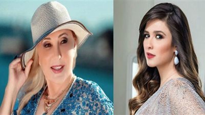 رسالة تهنئة من نادية الجندي لياسمين عبدالعزيز