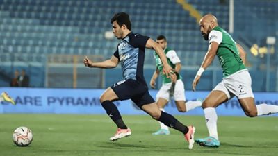 بيراميدز يحرز الهدف الأول في شباك غزل المحلة