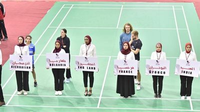 افتتاح بطولة مصر الدولية السادسة للريشة الطائرة(صور)