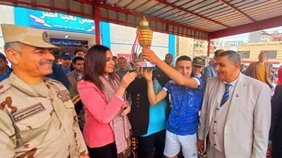 البحيرة تشهد نهائي دوري كرة القدم بمدرسة أبو حمص الثانوية الصناعية العسكرية