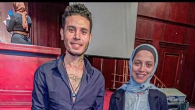لحظة القبض على قاتل طالبة الشرقية (شاهد)