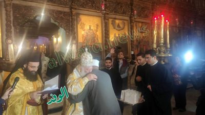 بطريرك الروم الأرثوذكس يشكر مندوبي الرئاسة والأزهر في احتفالية عيد الميلاد